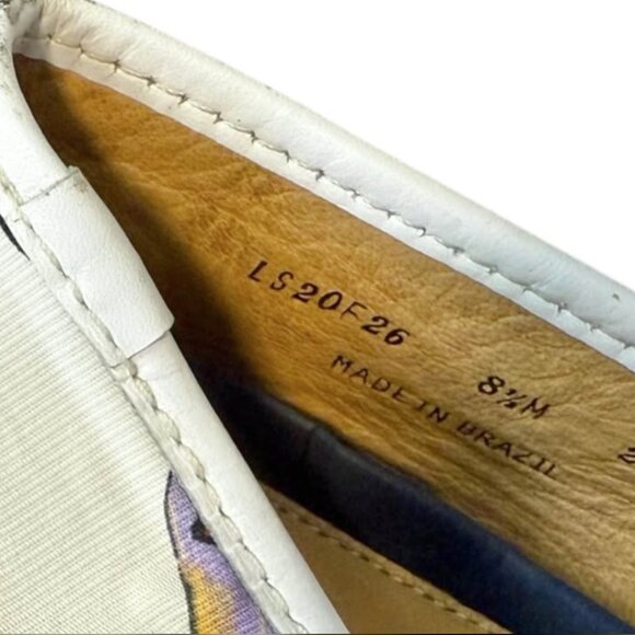 Peter Millar Signature Insetti Butterfly Venetian Loafers Women's size 8.5 - Picture 3 of 9